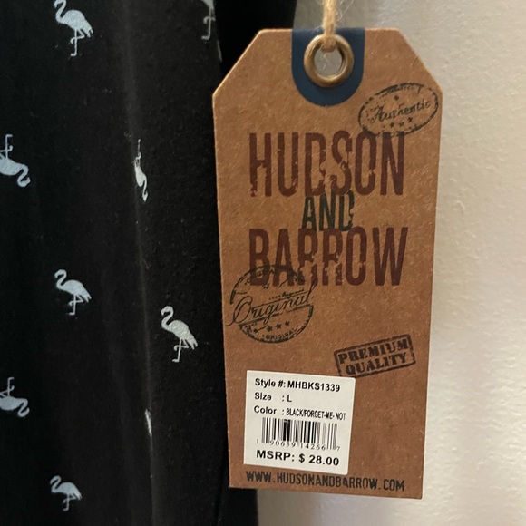 Flamingo pattern pocket tee - Picture 2 of 3